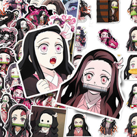 10/30/50pcs Cute Demon Slayer Anime Kamado Nezuko Stickers Cartoon Decals Water Bottle Phone Suitcase Graffiti Sticker Kids Toy
