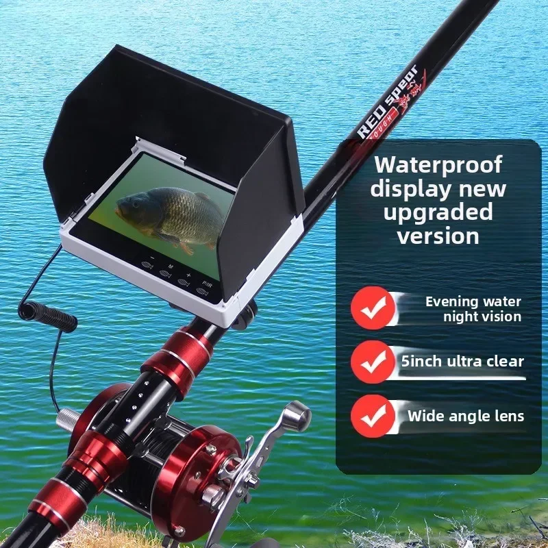 

Outdoor Visual Fish Finder, Visual Anchor Fish Camera, Visual Anchor Fishing Rod, Full Set, Underwater Lens