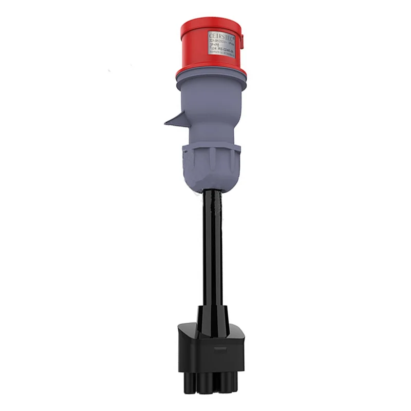 

5Pin CEE Adapter For Tesla Model S 3 X Y Gen 2 Ev Charger Universal Mobile Connector 32A Red Adapter