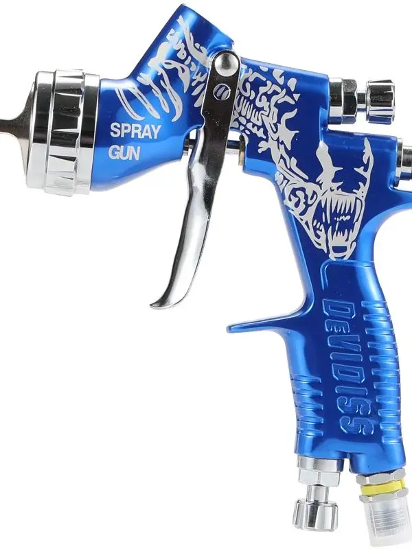 

DEVIDISS Pro Lite Golden 1.3mm TIP Nozzle 600cc HVLP Pneumatic Ntools Paint Spray Gun High Fine Atomization Car Air Sprayer Gun