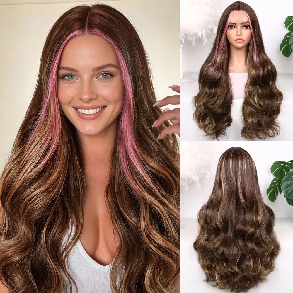 perucas-de-cabelo-sintetico-femininas-em-promocao-26-polegadas-perucas-p4-27-para-mulheres-onduladas-com-luzes-em-marrom-e-rosa-peruca-feminina