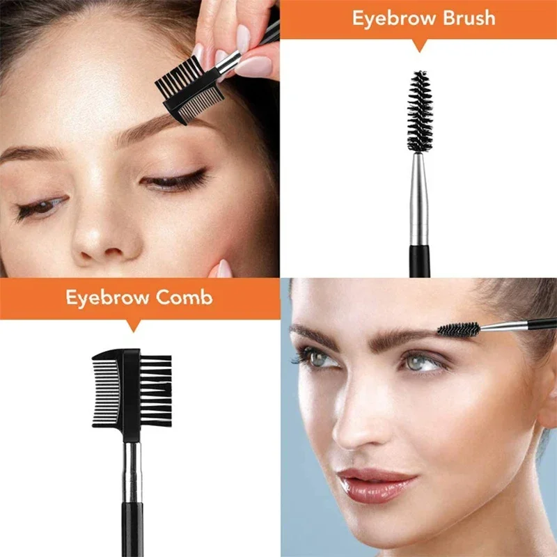 2025 New Eyebrow Trimmer Set Scissors Tweezers Eyebrow Razor Scraping Eyebrow Comb Razor Eyebrow Clip Makeup Tools Sets