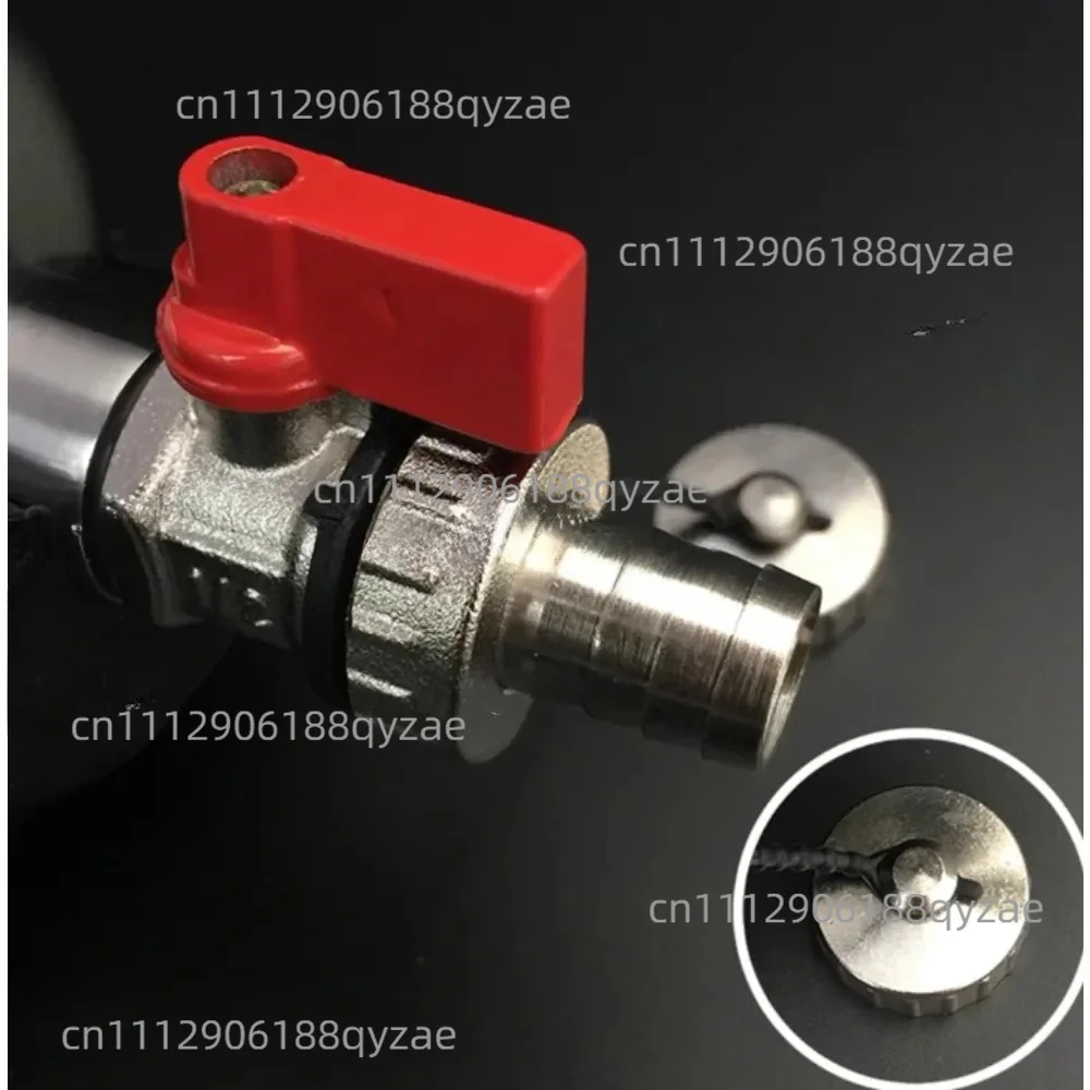 Heat Pump Mixing Tank 304 Stainless Steel For Hydronic Floor Heating System Parts DN25 2 Inlets 4 Outlets