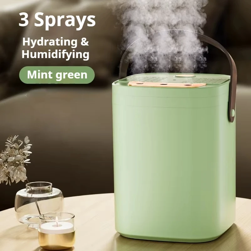 3 Spray Humidifier 1.8L Large Capacity Aromatherapy Spray Essential Oil Diffuser Small Night Light Air Humidifier