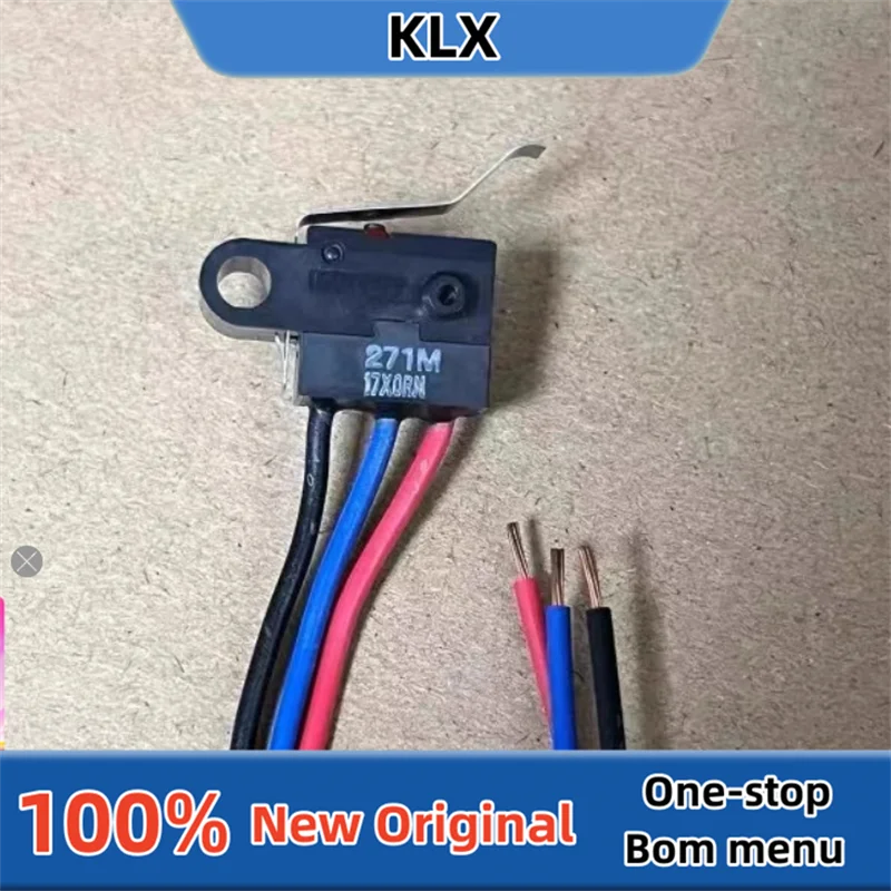 

1 шт. 100% оригинальный D2FW-G271M водонепроницаемый пыле- и маслостойкий микропереключатель с изогнутым стержнем, концевой выключатель 271M