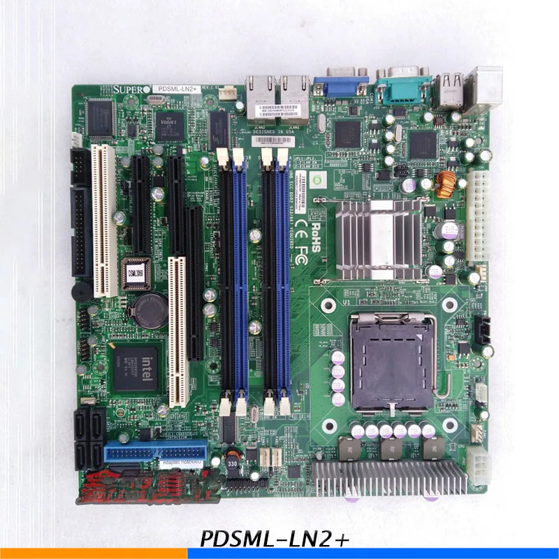 Original Server Motherboard For Supermicro For PDSML-LN2+ LGA775 Good Quality Hot