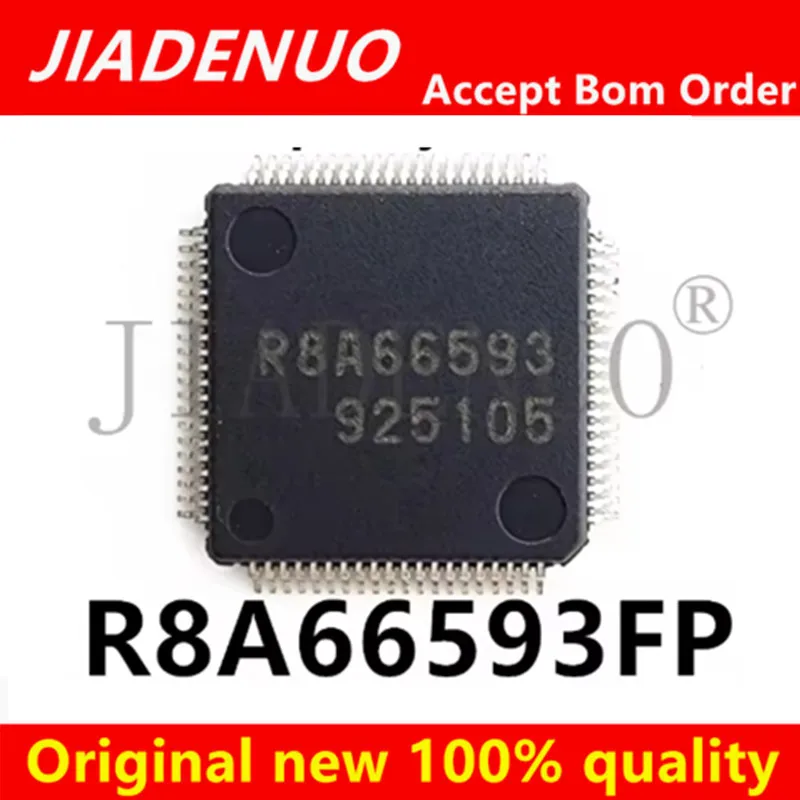 (1-2pcs)100% original New R8A66593FP QFP80 Chipset