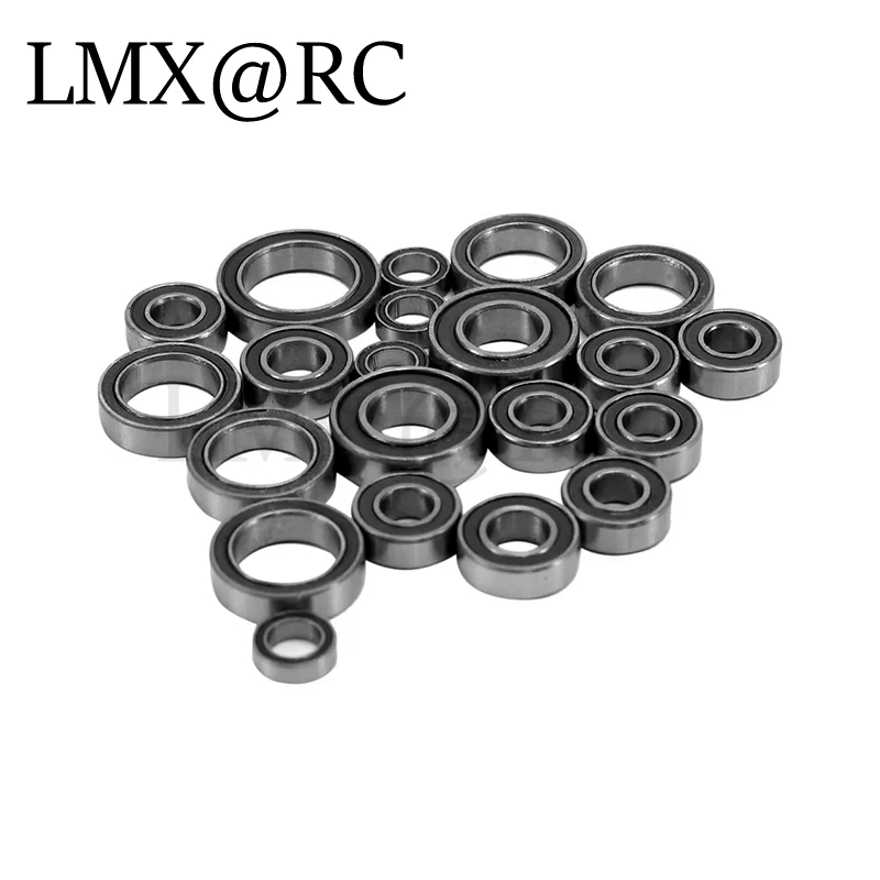 21pcs Sealed Bearing Kit for Slash 4x4 VXL Rustler Stampede HQ727 Remo 1/10 RC Car Upgrade Parts Accessories