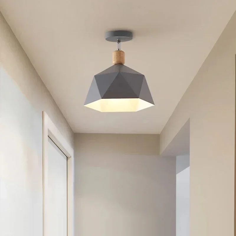 

Nordic Ceiling Lights Modern LED Ceiling Lamp Wooden Indoor Lamps Bedroom Kitchen Living Room Decor Lighting Luminaires