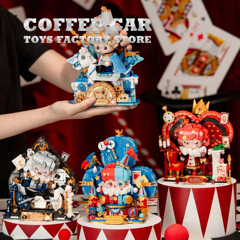 NEW Fairy Tale Knights Building Blocks Cute Dolls Cartoon Kingdom Queen MOC Bricks Model Anime Figures Toys Adult Children Gifts