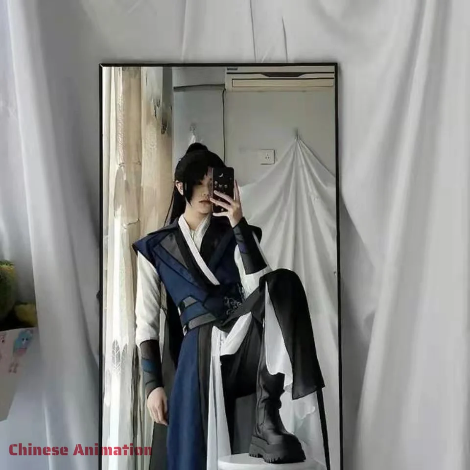 

In Stock Chinese TV Antiquities Series 2Ha Immortality Mo Ran Cosplay Er Ha Costume Men And Women MoRan Prop Cos Birthday Gifts