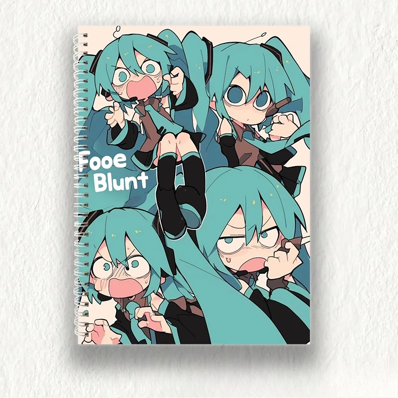 Hatsune Miku Schetsblok B5 A4 8K Multi Size Dik Papier Tekenboek Voor Leuke Anime Kunst Praktijk Klassiek Speelgoed