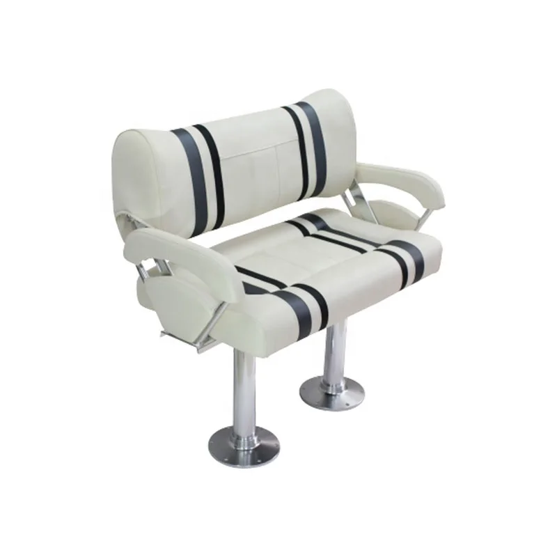 Marine Hot Sale Front and Rear Back Adjustable Bench Boat Seat for Ship Use