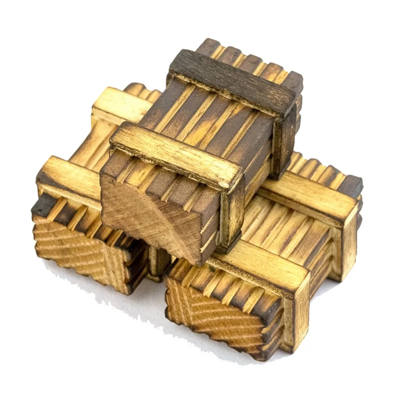 2PCS RC Car 1/18 Scale Accessories Decoration Wooden Pallet Wooden Box Mini Toy for Axial UTB18