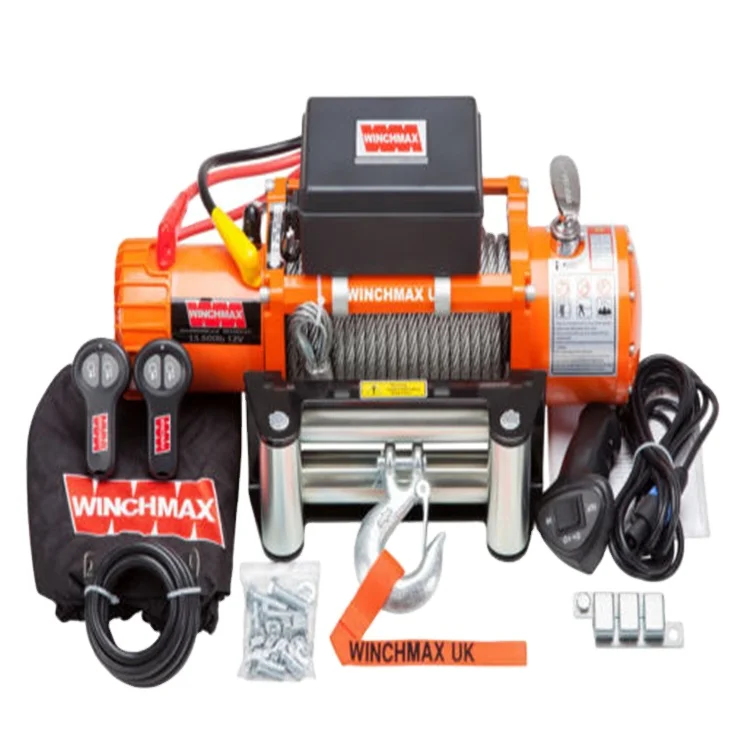 

Hydraulic 12V Electric Mini ATV Winch Synthetic Rope 3000/8000/9500/12000/13500/15000lbs Pulling Auto 4x4 Anchor Drum Winch