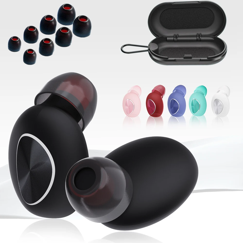 Noise Cancelling Earplugs Waterproof Swim Earplug Concert Ergonomically Designed Ear Protector Set Sleep Aid Safety Protection