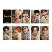 2026 YUMA FUMA NICHOLAS Showcase Ver Double Sides Lomo Card HARUA EJ K And Team Character WE ON FIRE Photocards Fans Collection 6