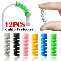 Universal Silicone Dados Cable Protector, espiral Winder, Wire Cord Organizer, Charge Acessório