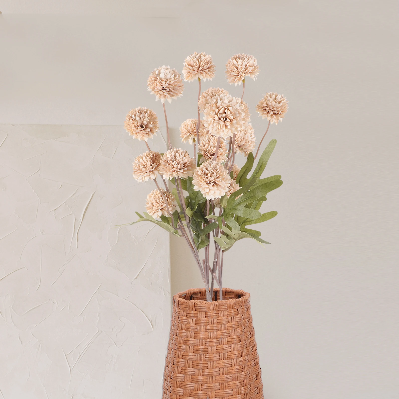 

4 Pcs Artificial Flower Flowers for Decoration Dandelion Wild Plants Grape Vines