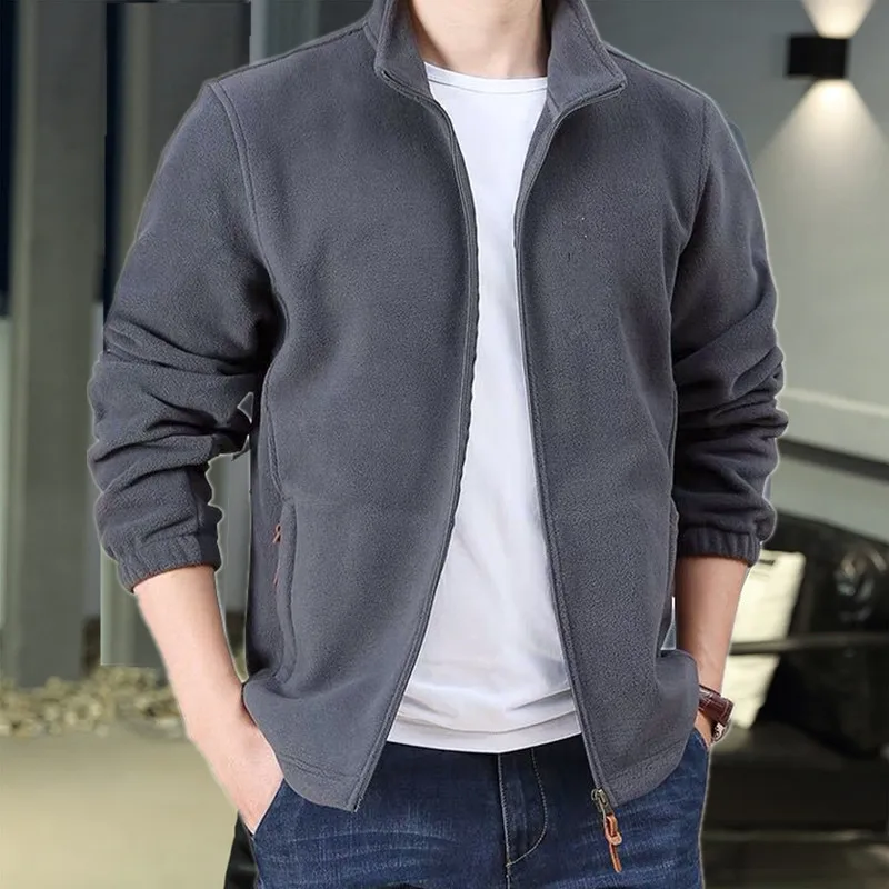 Men autumn Jackets Casual Coats High Quality Male Loose Bomber Jacket Outwear Fleece Thicker Warm Parkas Down Jackets 4XL