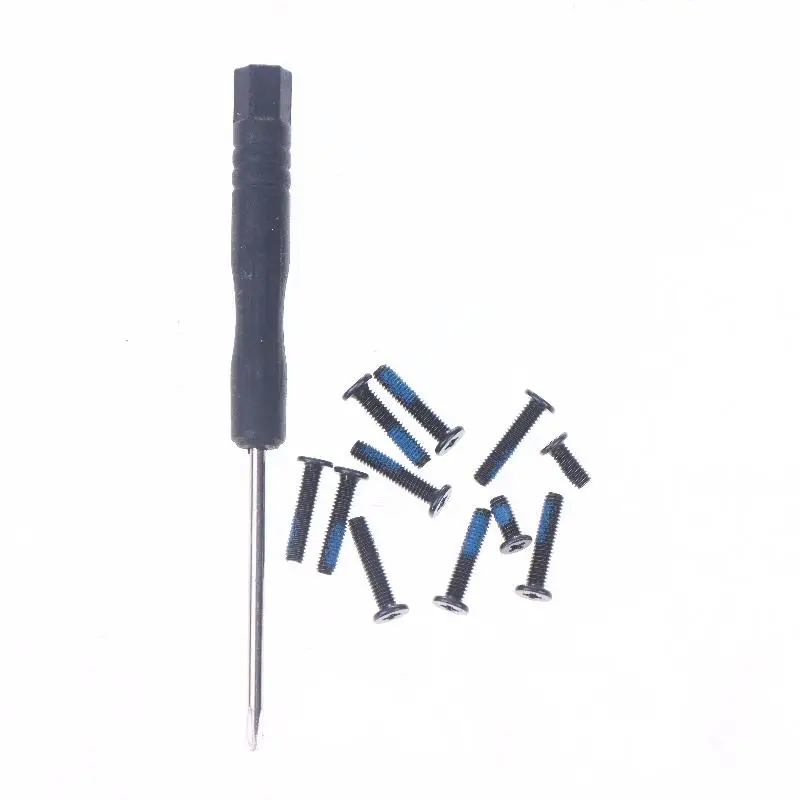 1 مجموعة ملحقات إصلاح الكمبيوتر الأسود الكمبيوتر المحمول الغطاء السفلي حالة مسامير استبدال ل TUF FA706 FX706 #2