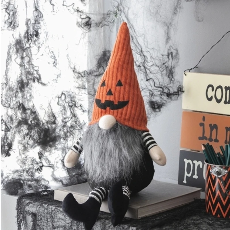 عيد الميلاد هالوين اليقطين قبعة جنوم دمية أفخم Tomte زخرفة لعيد الميلاد ديكور صندوق واحد تصميم المنتج بواسطة بروس