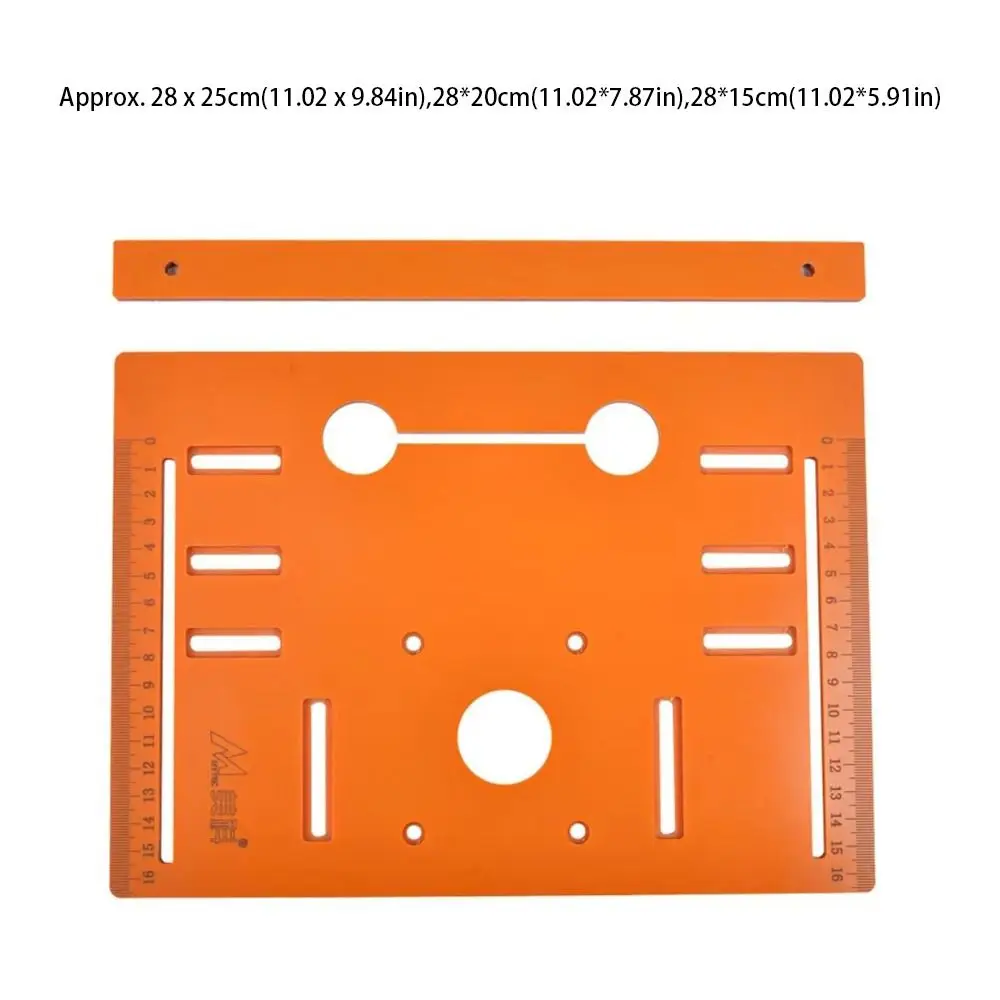 Punch-Free Cutting Machine Base Plate 45° Diagonal Cutting 90° Flat Cutting Circular Saw Insert Plate Trimming