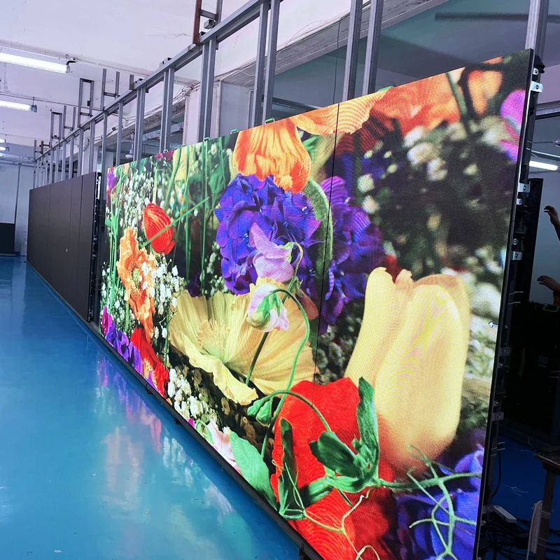 Pantalla 4k P1.538 P1.875 P2.5 Rental Led Display P2.6 P2.9 P3.9 P4.8 Indoor Small Pitch LED Display Video Wall Screen SMD2020