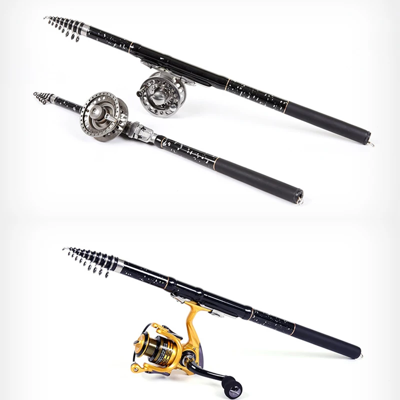 Black carbon mini ultra short rock fishing rod sea fishing rod road sub rod outdoor fishing equipment 1.8m2.1m2.7m3.6m