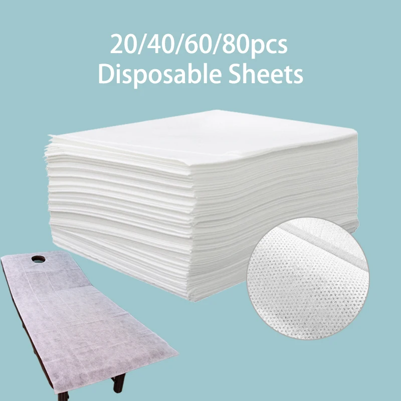 

Thick Disposable Bed Sheet Non-Woven Beauty Spa Massage Table Sheet Salon Tattoo Supply Breathable Hotel Hospital Bed Cover