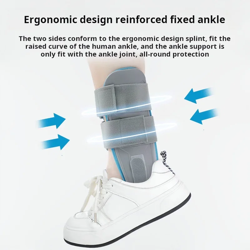 Ankle Brace-Stirrup Ankle Splint- Adjustable Rigid Stabilizer for Sprains Tendonitis Post-Op Cast Support and Injury Protection