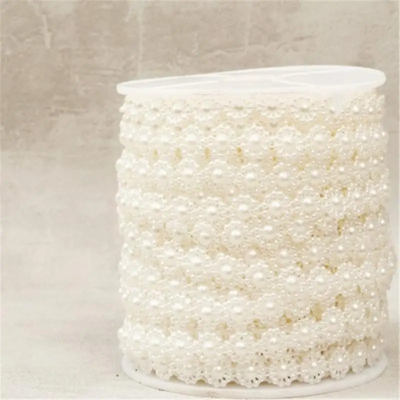 13mm Perlenperlen String Kette Schleifen künstliche Perlen Perlen Sait