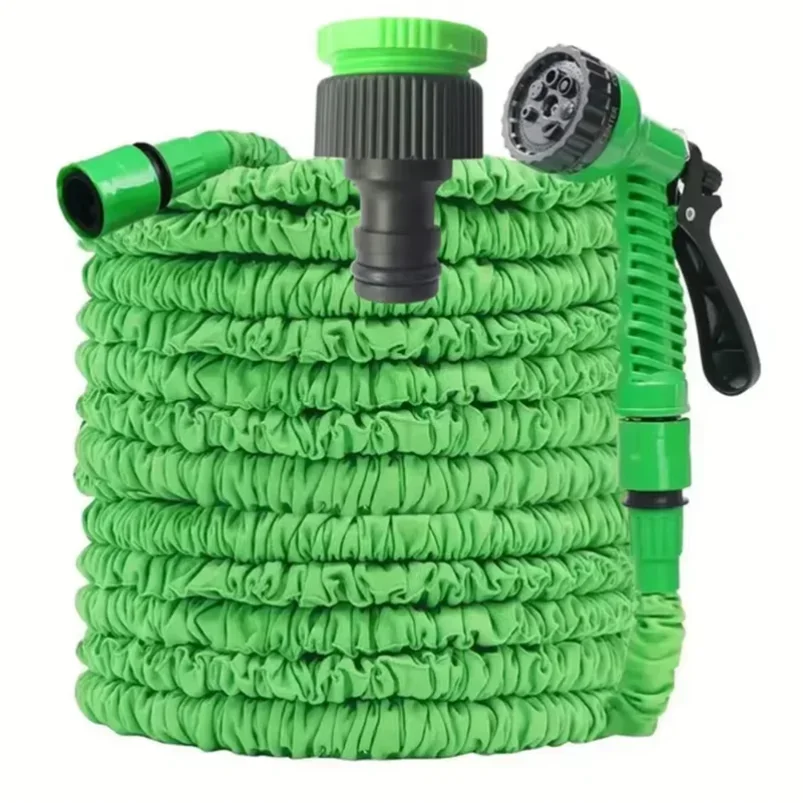 Tuyau magique rétractable, dispositif de lavage de voiture à haute pression, pistolet à eau, tuyau d'arrosage de jardin domestique, eau de jardin