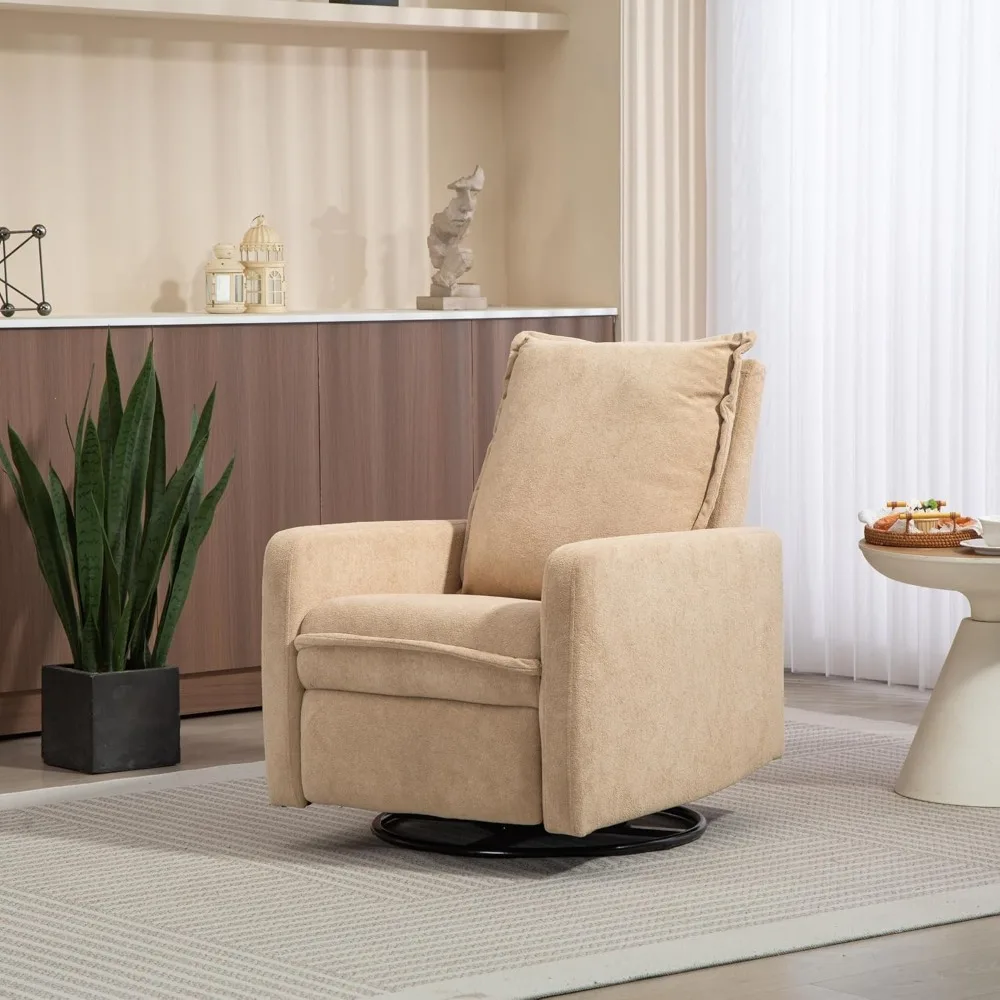 كرسي هزاز دوار عالي الظهر للحضانة مع مساند للذراعين مريحة