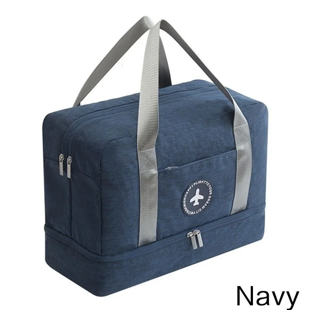 KISMIS Reise-Aufbewahrungstasche, Trocken- und Nasstrenntasche, tragbare Strandtasche, Schwimmen, Fitnesstasche, Aufbewahrungstasche – Detail 11