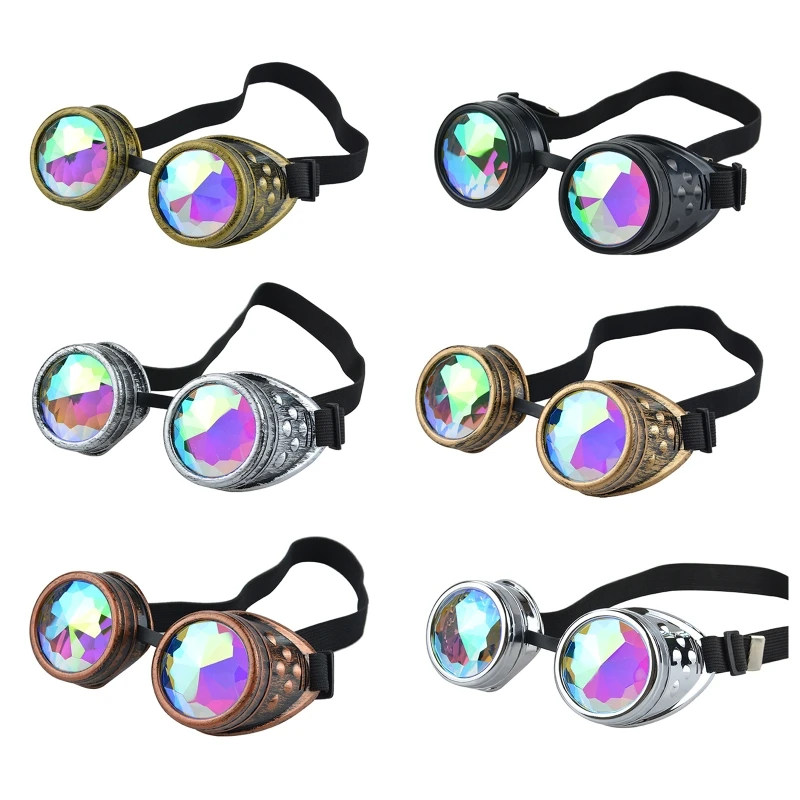 

Steampunk Glasses Goggles Sunglasses Retro Vintage Punk Cosplay Eyewear