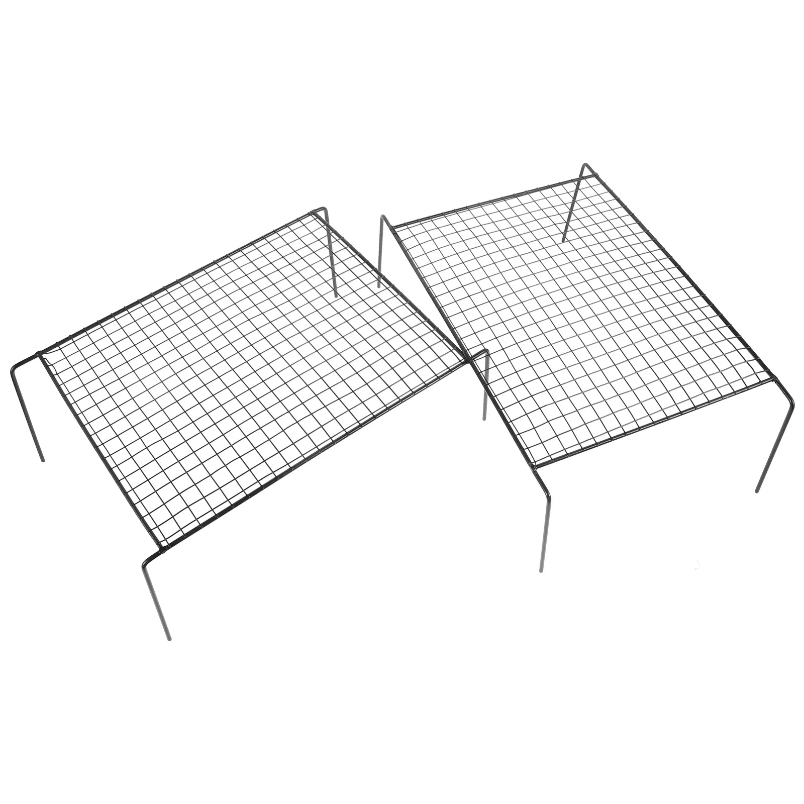 

Multifunctional Wire Shelf for Cabinet Expandable Kitchen Organizer Telescopic Metal Rack Storage Rack for Spices Dishes Kitchen