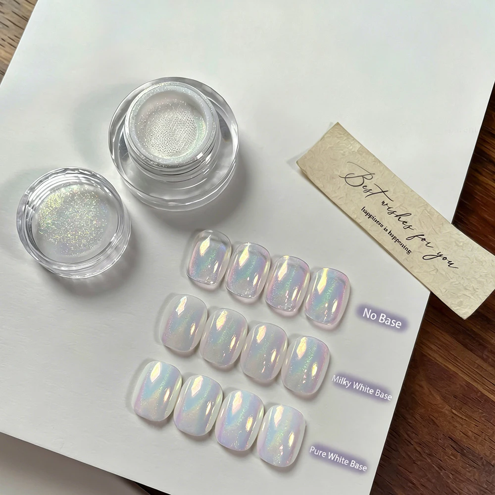 1個入り エア クッション オーロラ イリデッセント ネイル - Nail Glitter Chrome のレビューと価格