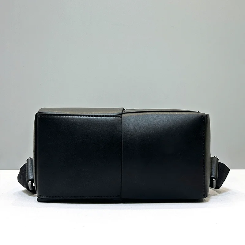 X&BV Faionable Leather Bapa Borsa da viaggio casual da uomo in tessuto di grande capacità Borsa a doppia spalla alla moda per i giovani