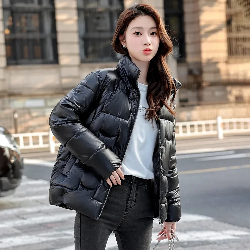 Cotton-padded Women\'s New Winter Coat In 2025Parkas Korean Female Fashion Slim Loose Jacket Student Short Down cotton Overcoat