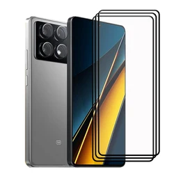 9H Tempered Glass fim For Xiaomi POCO X6 Pro Screen Protector Anti-Scratch For POCO X6 Pro Soft Camera film