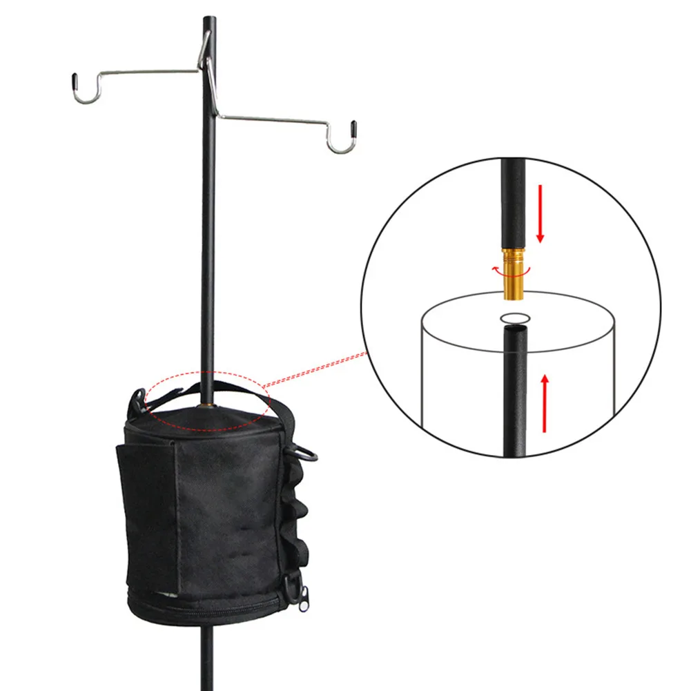 Outdoor Toilet Paper Holder with 600D Fabric Hanging Strap Carry Handle and Dual Position Dispensing for All Terrains