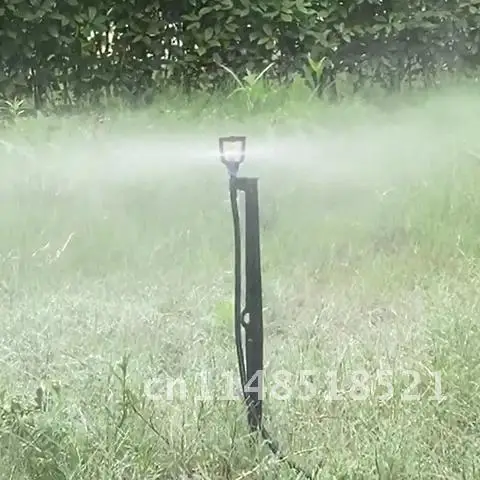 

10Pcs 360° Garden Irrigation Misting System Spraying Sprinkler Atomization Humidification Sprayer ID 6mm Micro Refracting Nozzle