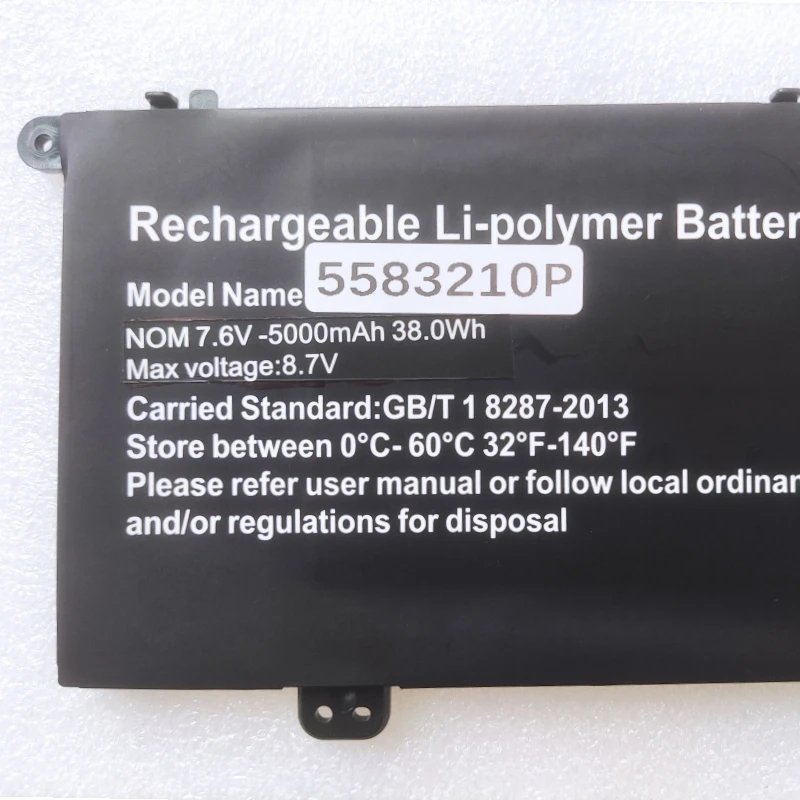 For HiPaa S5 5583210P DC 5954190-2S1P F152G-ZC WYC4080270P Laptop Battery For HUWI F4125 F152G ZC-5095-4125 F152J-WB-N5095 FW152