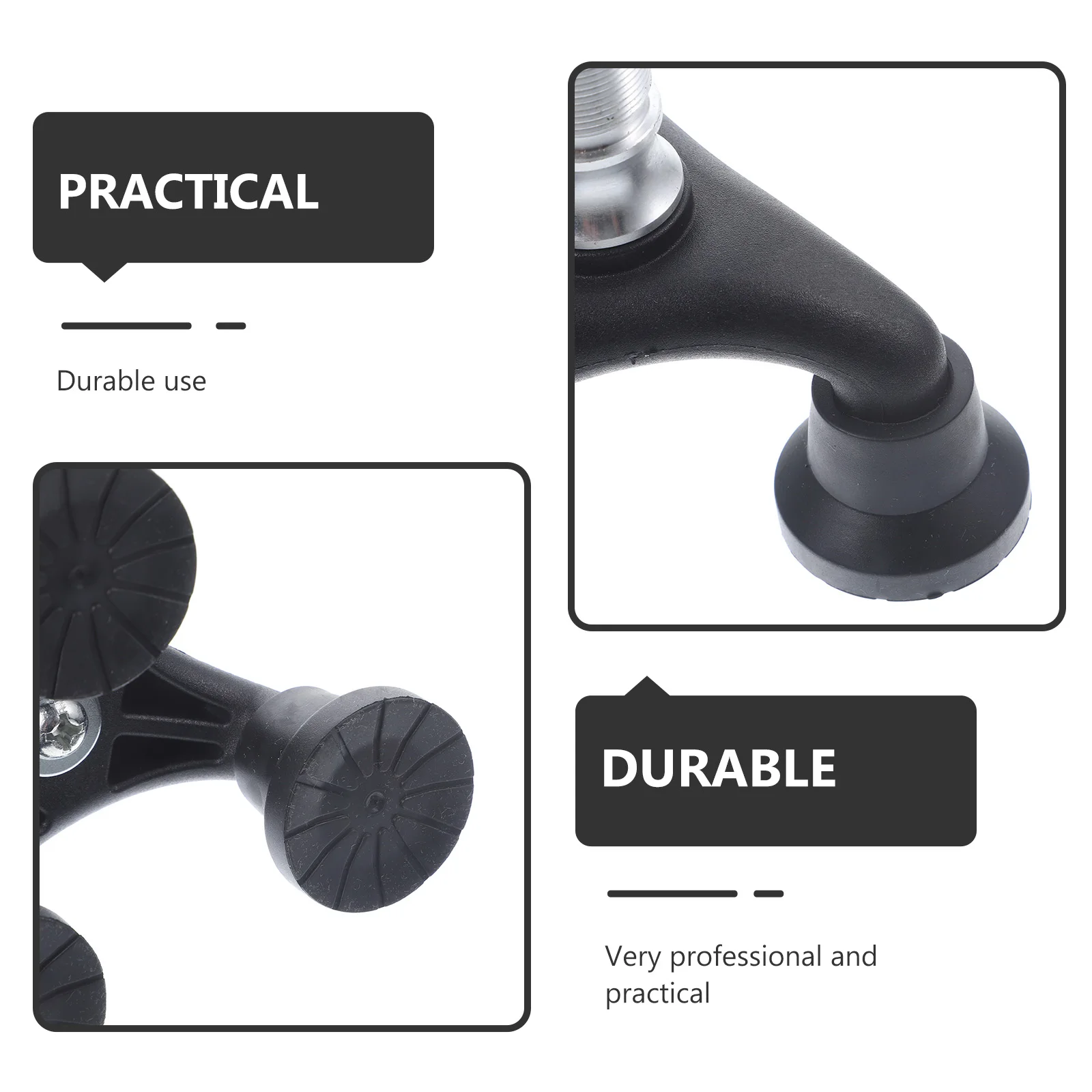 

Rubber Base Cane Tips Walking Stick Replacement Feet Crutches Accessories Durable Shock Absorbing Outdoor Mountaineering Travel