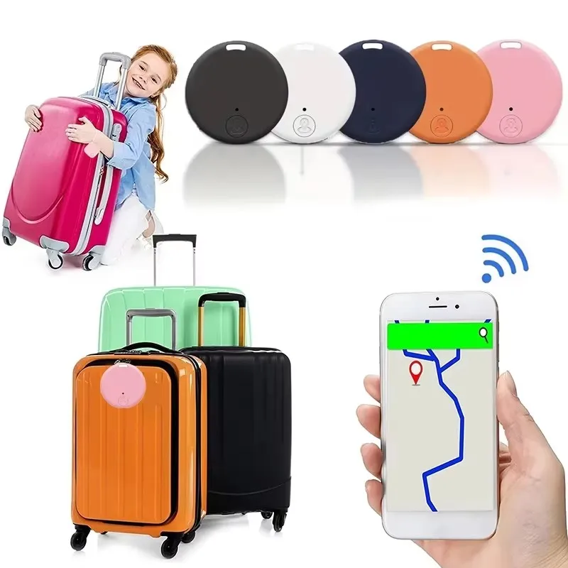 1/2/5pcs Mini GPS Tracker Smart Locator Smart Finder Key Finder Children Car Locating Tracker Luggage Tracker Anti-Lost Devic