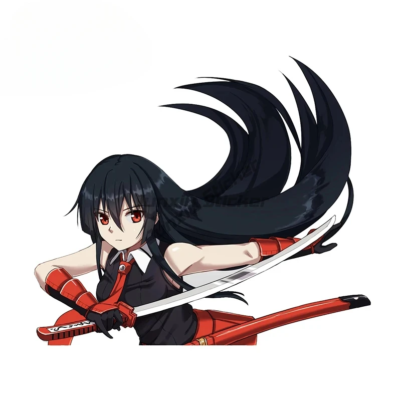 

Anime Sexy Cute Car Stickers Waterproof Cute Decals Occlusion Scratch Bumper Motorcycle Decor Car Styling