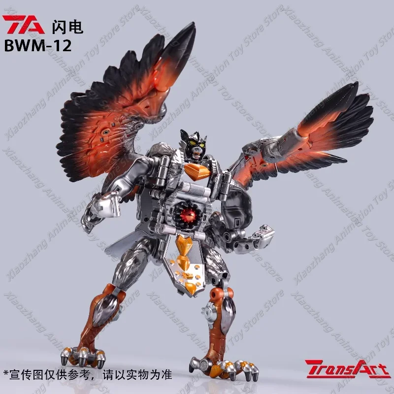 【متوفر】ألعاب Transformation TransArt BWM-12 BWM12 Silverbolt Lightning Beast Wars BW Machines Action Figure