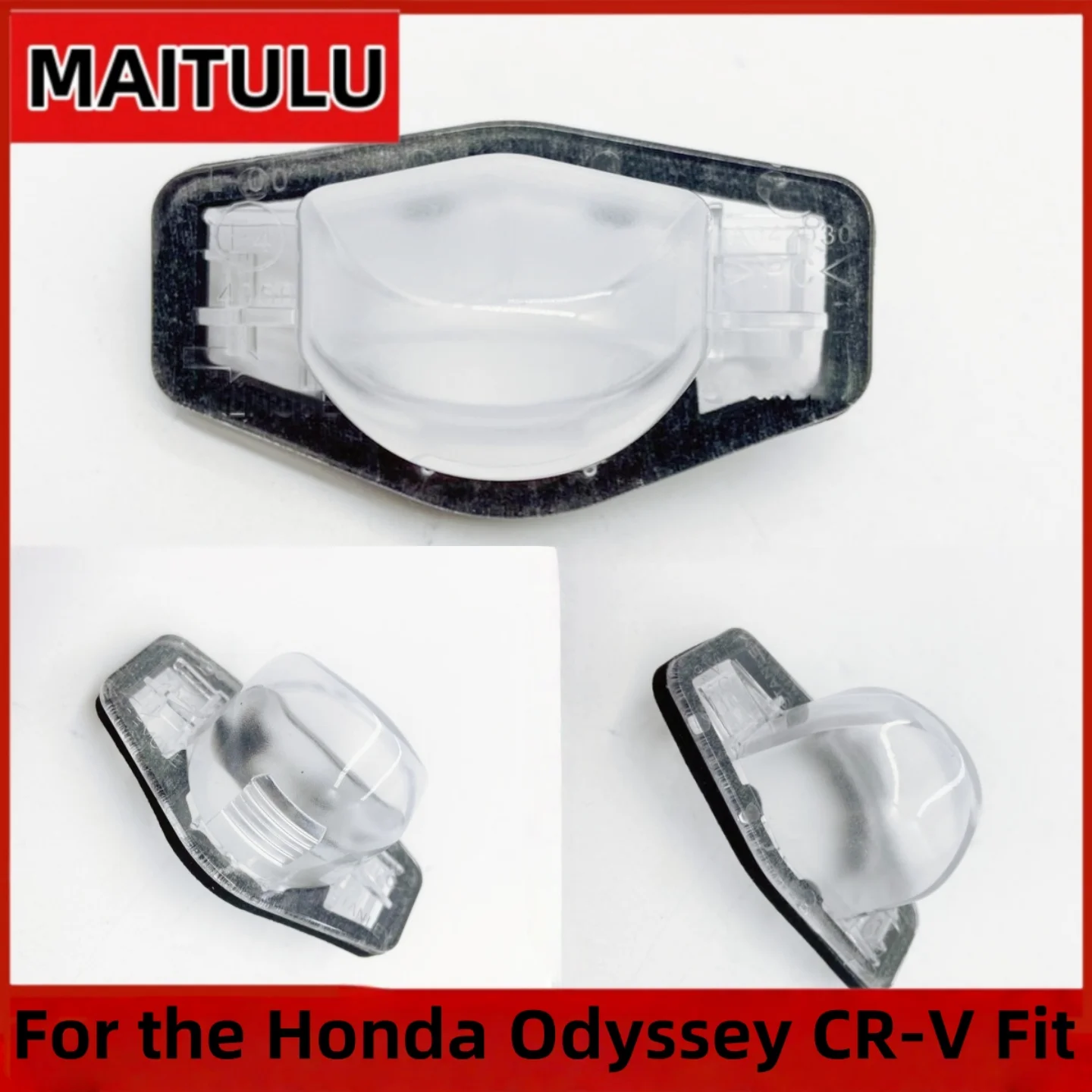 

Rear License Plate Light Shell Case Cover For Honda CR-V Odyssey RB1 RB3 2005-2014 Fit GD3/GD8/GK5 2005-2018 OEM:34103-SAA-H01