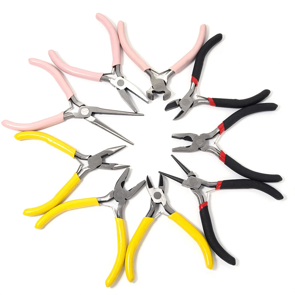 1Sets Durable Portable Metal Mini Multifunctional Pliers Fixing Jewelry Cutting Wire Pliers For DIY Craft Jewelry Making Tools